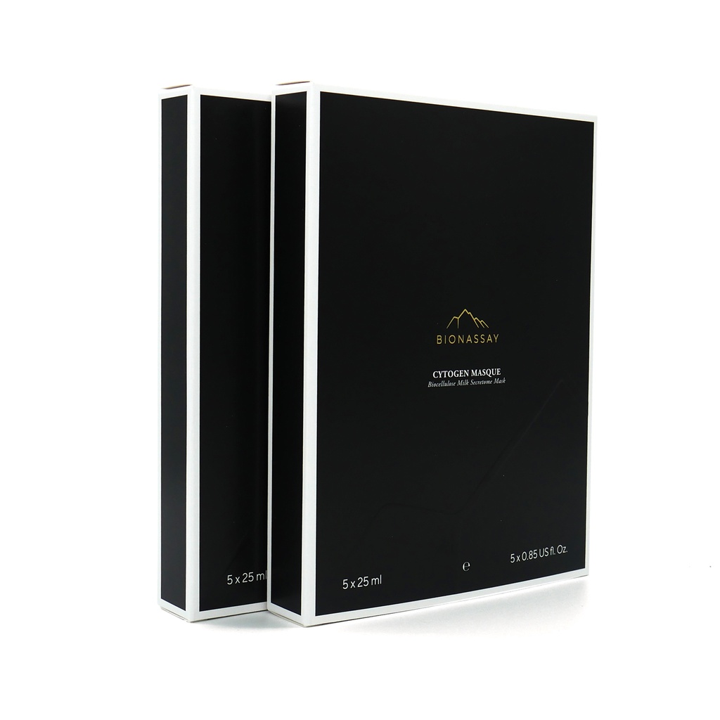 Box of 10 Biocellulose Milk Secretome Masks