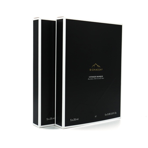 Box of 10 Biocellulose Milk Secretome Masks